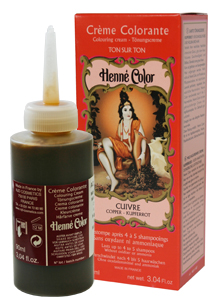 Crème Colorante Cuivre: henna based wash out hair dye - Copper Red