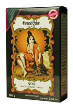 Henné Color henna powder hair dye Noir - Black